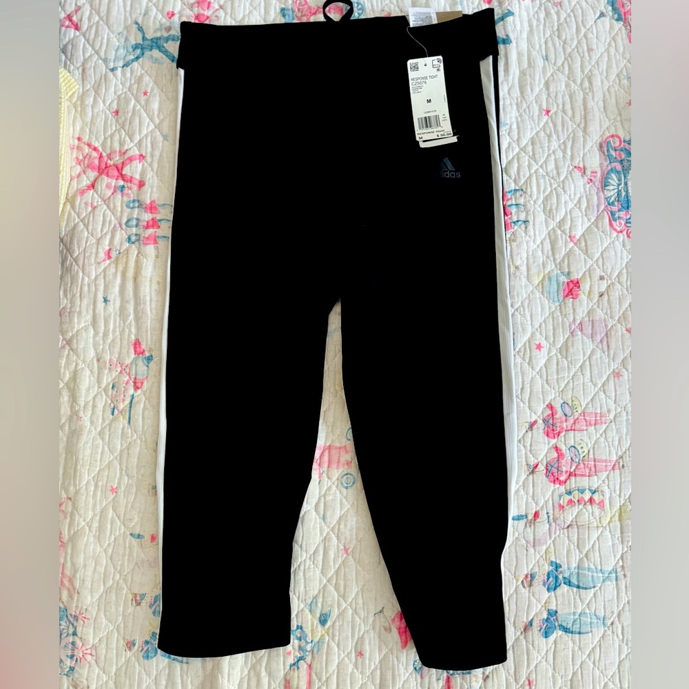 NWT Adidas Running 3/4 Pants, size M.